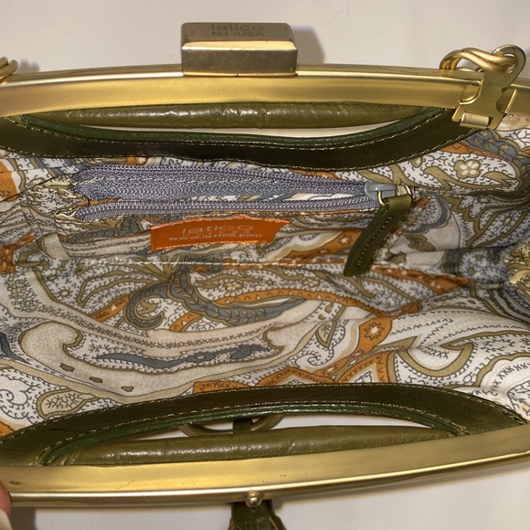 Latico Green leather purse - Picture 8 of 8